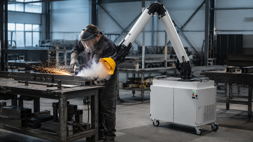 Mobilne urządzenia odciągowe - Produkcja metalowa